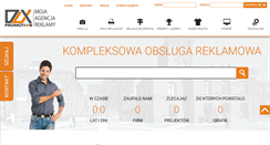 Desktop Screenshot of dux-promotion.pl