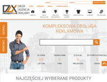 Tablet Screenshot of dux-promotion.pl